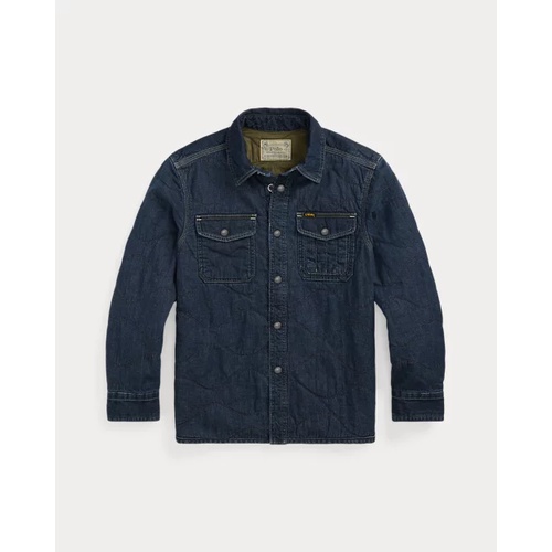 폴로 랄프로렌 Quilted Denim Shirt Jacket