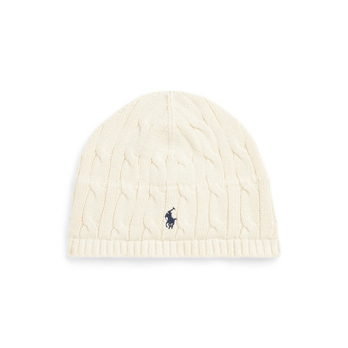 폴로 랄프로렌 Cable-Knit Cotton Hat