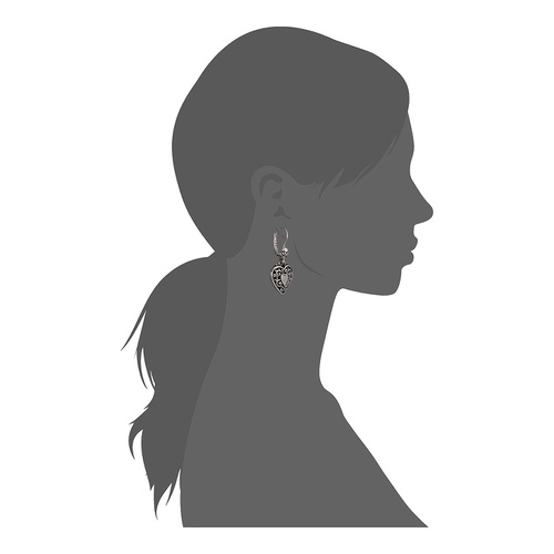 브라이튼 Brighton Reno Heart Leverback Earrings