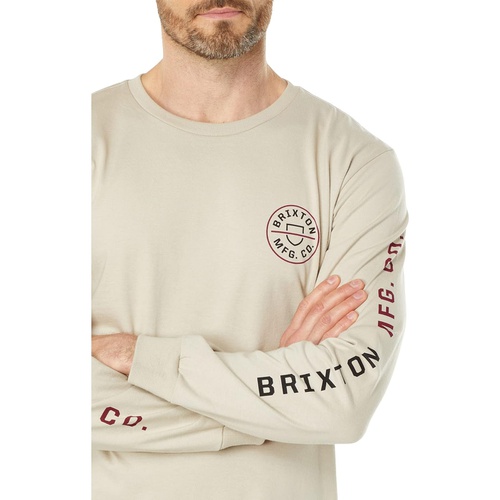  Brixton Crest Long Sleeve Standard Fitting T-Shirt