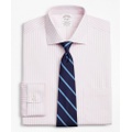 Stretch Soho Extra-Slim-Fit Dress Shirt, Non-Iron Twill English Collar Bold Stripe