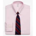 Stretch Madison Relaxed-Fit Dress Shirt, Non-Iron Royal Oxford Button-Down Collar