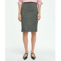 The Essential Brooks Brothers Stretch Wool Pencil Skirt