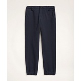 Stretch Cotton Twill Jogger Pants