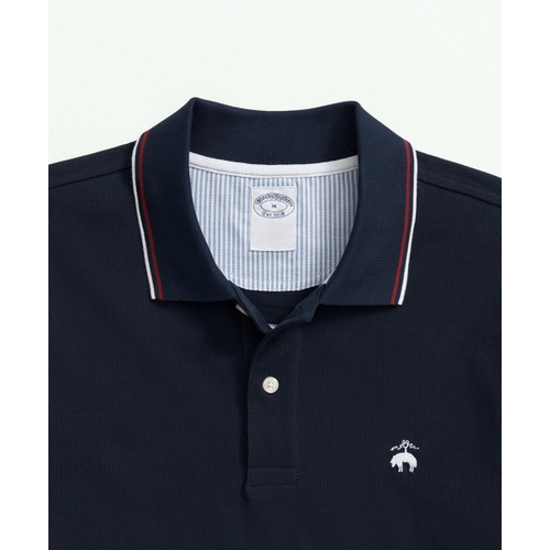 브룩스브라더스 Golden Fleece Supima Tipped Polo Shirt