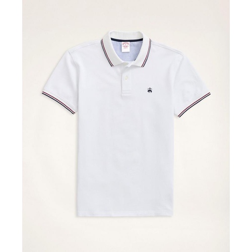 브룩스브라더스 Golden Fleece Supima Tipped Polo Shirt