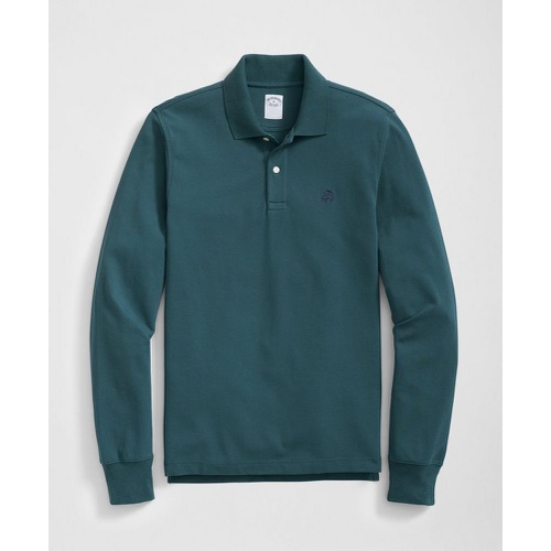 브룩스브라더스 Golden Fleece Stretch Supima Long-Sleeve Polo Shirt