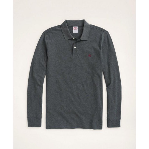 브룩스브라더스 Golden Fleece Big & Tall Stretch Supima Long-Sleeve Polo Shirt