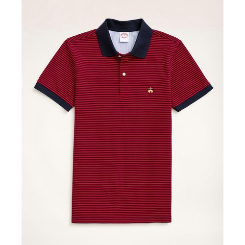 브룩스브라더스 Golden Fleece Original Fit Feeder Stripe Polo Shirt