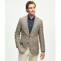 Regent Classic-Fit Wool-Silk-Linen Hopsack Sport Coat, Multi-Check