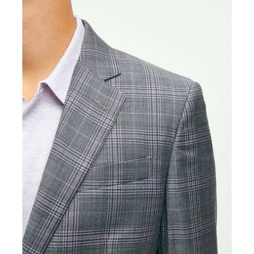 브룩스브라더스 Milano Slim-Fit Wool Check Sport Coat