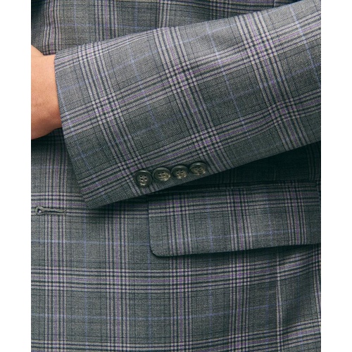 브룩스브라더스 Milano Slim-Fit Wool Check Sport Coat