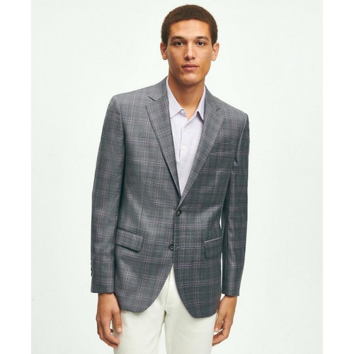 브룩스브라더스 Milano Slim-Fit Wool Check Sport Coat