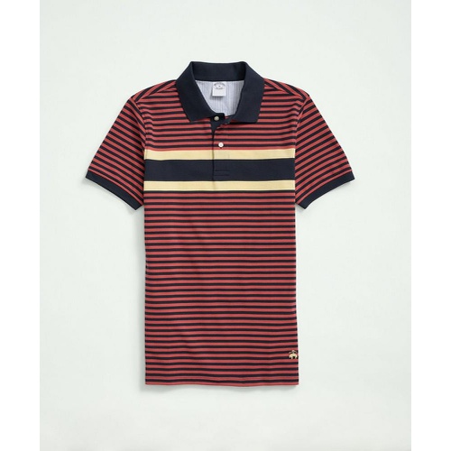 브룩스브라더스 Supima Cotton Original-Fit Chest Stripe Polo Shirt