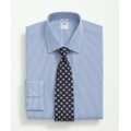 Supima Cotton Poplin Ainsley Collar, Micro Striped Dress Shirt