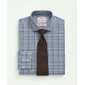 Brooks Brothers X Thomas Mason Cotton Twill Londoner Collar, Checked Dress Shirt