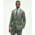 Slim Fit Wool Twill Prince of Wales Suit Jacket