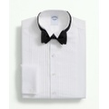 Stretch Supima Cotton Broadcloth Wing Collar, Tuxedo Shirt