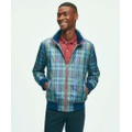 Madras Print Bomber Jacket