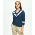 Relaxed Linen Tennis Sweater