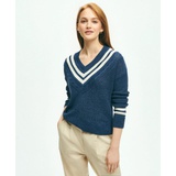 Relaxed Linen Tennis Sweater