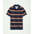 Golden Fleece Multi Striped Polo in Supima Cotton