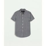 Boys Gingham Sport Shirt