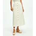 A-Line Linen Skirt