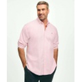 Big & Tall Stretch Cotton Non-Iron Oxford Polo Button Down Collar Shirt