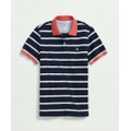 Golden Fleece Striped Supima Polo Shirt