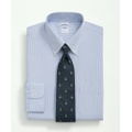 Supima Cotton Poplin Polo Button-Down Collar, Micro Checked Dress Shirt