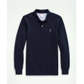 Henry Supima Long-Sleeve Polo Shirt