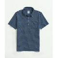 Vintage Polo in Indigo-Washed Jersey Cotton