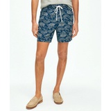 6 Linen-Cotton Floral Printed Friday Shorts