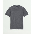 Lightweight Luxe All-Season Sweater, Short Sleeve Crewneck