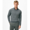 3-Ply Cashmere Crewneck Saddle Shoulder Sweater