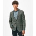 Classic Fit Checked Sport Coat in Hopsack Wool