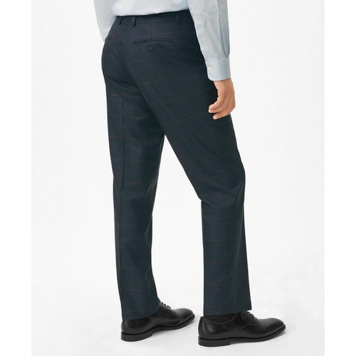 브룩스브라더스 Brooks Brothers Explorer Collection Classic Fit Wool Checked Suit Pants