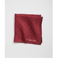 Small Dot Silk Pocket Square