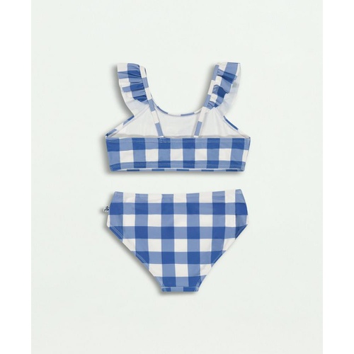 브룩스브라더스 Girls Two Piece Ruffle Strap Bathing Suit