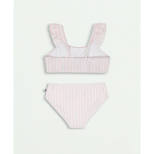 브룩스브라더스 Girls Two Piece Ruffle Strap Bathing Suit