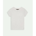 Girls Cotton Crewneck T-Shirt