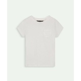 Girls Cotton Crewneck T-Shirt