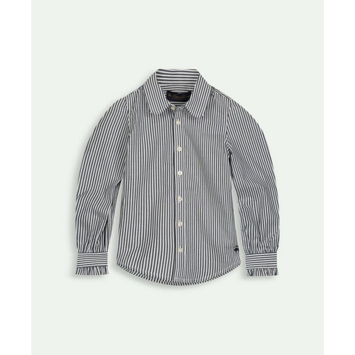 브룩스브라더스 Girls Cotton Striped Shirt