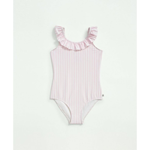 브룩스브라더스 Girls Striped Swimsuit