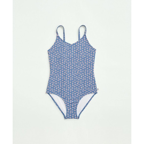 브룩스브라더스 Girls Floral Swimsuit