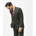 Traditional Fit Wool Cashmere Checked 1818 Suit