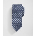 Donkey Motif Silk Tie