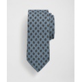 Wool and Silk Foulard Diamond Tie