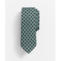 Wool and Silk Foulard Diamond Tie